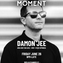 MOMENT Series: Damon Jee — Flyer 1